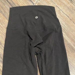 Lululemon black leggings. Size 2. EUC. No pilling.